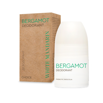 Натуральний дезодорант "DEO Bergamot" - з легким ароматом цитруса дарує відчуття свіжості, запобігає виникненню неприємного запаху поту завдяки антибактеріальним активам рослинного походження.  99100867101 фото